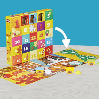 Play - Doh Christmas Advent Calendar with 24 Cans and 28 Fun Tools for Kids