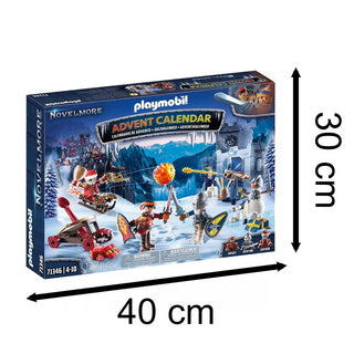 Playmobil Novelmore Battle in the Snow - Children's Christmas Advent Calendar