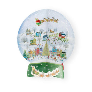 Pop - up 3D Snow Globes Christmas Advent Calendar | Winter Village Advent Calendar