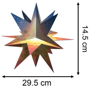 Pop - up 3D Star of Bethlehem Christmas Advent Calendar | Nativity Calendar - 29cm