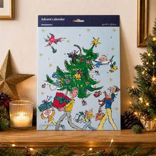 Quentin Blake's Bringing Home the Tree Christmas Advent Calendar, 24 Door