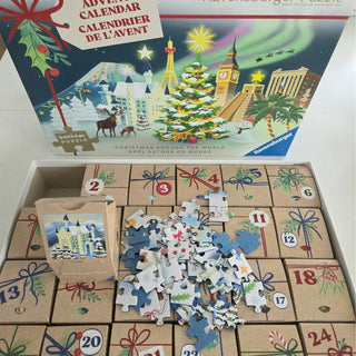 Ravensburger Puzzle Advent Calendar, Christmas Around the World Jigsaw - 1296 Piece