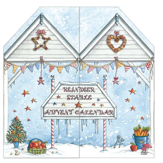 Reindeer Stables Christmas Advent Calendar | Slot - in Interactive Advent Calendar
