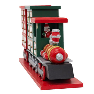 Santa Express Train Christmas Advent Calendar | Wooden Train Advent Calendar