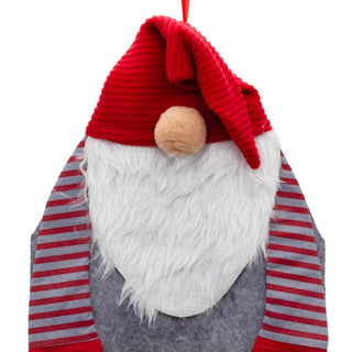 Santa Gnome Christmas Advent Calendar | Fabric 24 - Pocket Hanging Gonk Calendar