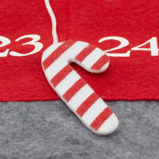 Santa Gnome Christmas Advent Calendar | Fabric 24 - Pocket Hanging Gonk Calendar