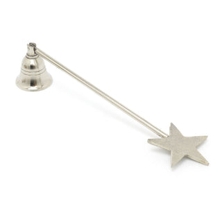 Silver Metal Candle Snuffer 23cm | Candle Extinguisher Candle Tool | Candle Accessories