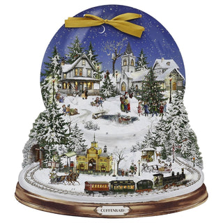 Snow Globe Winter Magic Christmas Advent Calendar, 42.5cm Picture Calendar