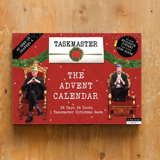 Taskmaster Advent Calendar 2025 | 24 Tasks & Puzzles Christmas Advent Calendar