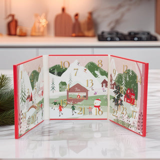 Tea Advent Calendar Herbal & Black Tea Bag Christmas Advent Calendar for Adults