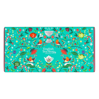 Tea Chest Christmas Advent Calendar 25 Organic Pyramid Tea Bags Advent Calendar