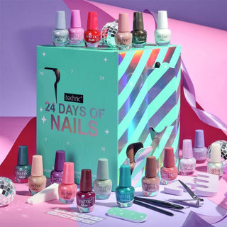 Technic Nail Care Advent Calendar, 24 Day Nail Advent Calendar with 18 Varnishes