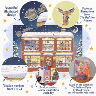 The Bedtime Rhyme Christmas Advent Calendar, Hidden Number Picture Calendar