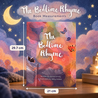 The Bedtime Rhyme Christmas Advent Calendar & Storybook Set, A4 Picture Book