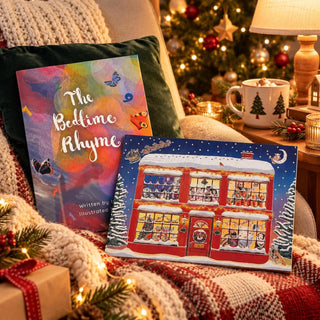 The Bedtime Rhyme Christmas Advent Calendar & Storybook Set, A4 Picture Book