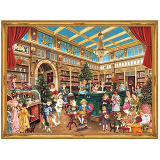 Victorian Christmas General Store Advent Calendar, 36cm Traditional Picture