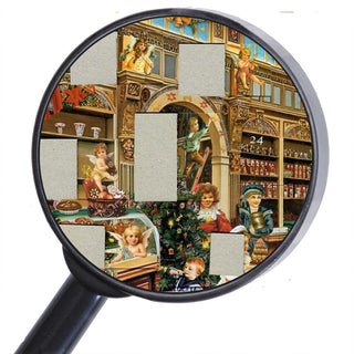 Victorian Christmas General Store Advent Calendar, 36cm Traditional Picture