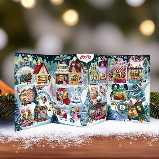 Yogi Tea Organic Christmas Advent Calendar | 24 Ayurvedic Herbal & Spiced Teas