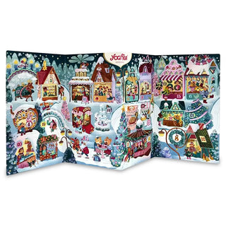 Yogi Tea Organic Christmas Advent Calendar | 24 Ayurvedic Herbal & Spiced Teas