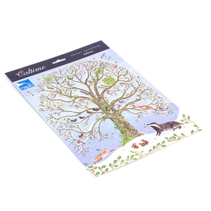 Christmas Advent Calendar Woodland Christmas Tree | Picture Advent Calendar