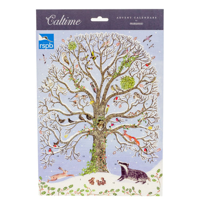 Christmas Advent Calendar Woodland Christmas Tree | Picture Advent Calendar