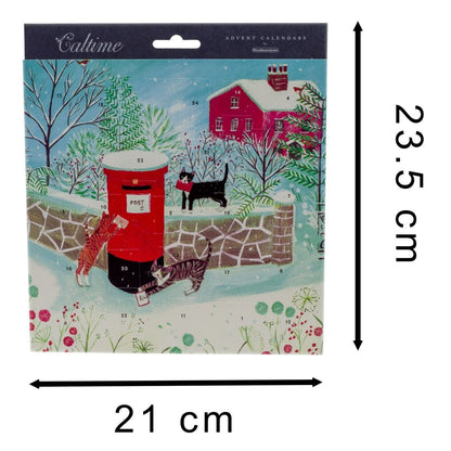 Christmas Advent Calendar Letters For Santa | Picture Advent Calendar - Cats