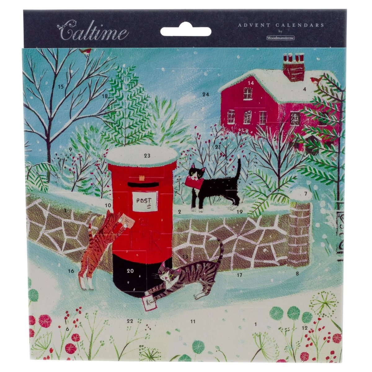 Christmas Advent Calendar Letters For Santa | Picture Advent Calendar - Cats