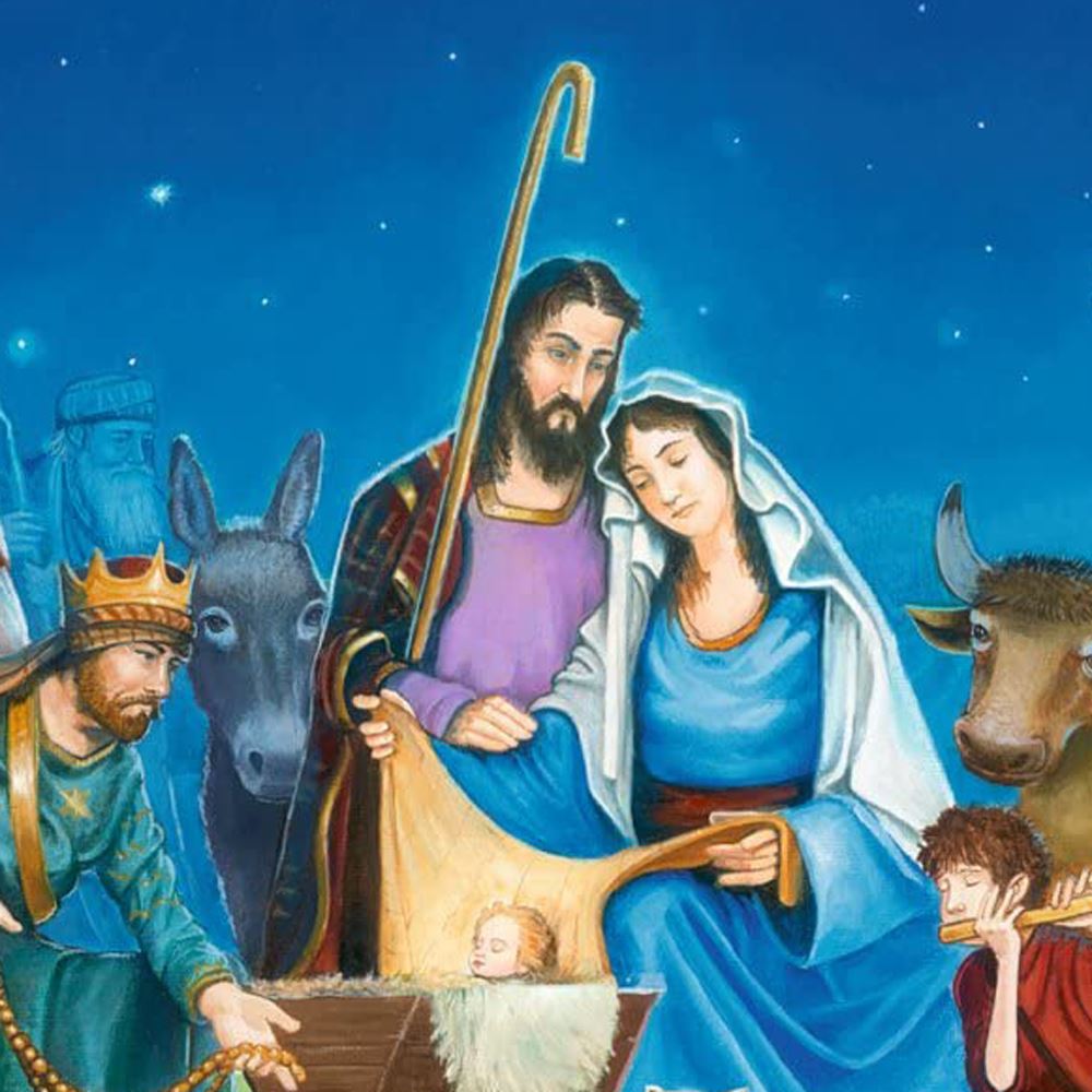 Christmas Advent Calendar The Christmas Story | Nativity Picture Advent Calendar