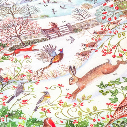 Christmas Advent Calendar Winter Friends | Animal Picture Advent Calendar