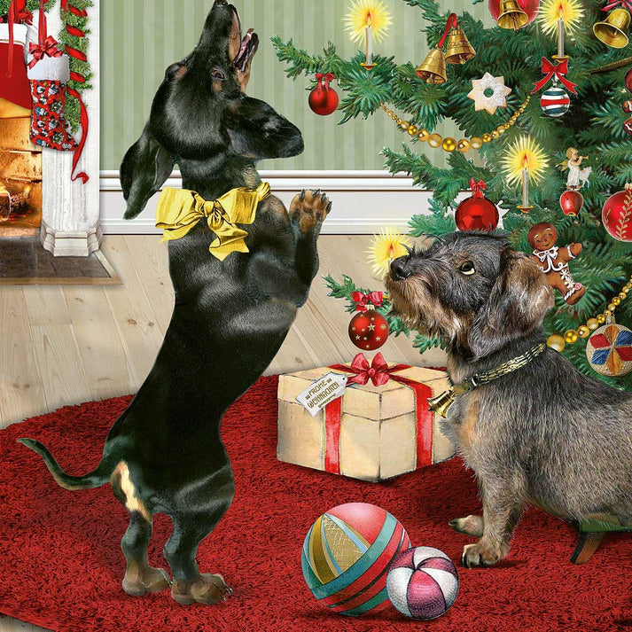 Traditional Christmas Advent Calendar Dachshund Sausage Dog Advent C